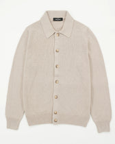 Gran Sasso Cardigan Cotton Cashmere Light Beige