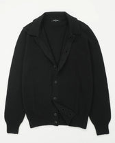 Gran Sasso Cardigan Cotton Cashmere Black