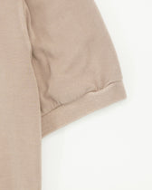 Sonrisa Polo Shirt Washed Cotton Light Brown