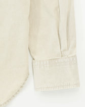 Dondup Western Shirt Garment Dyed Beige