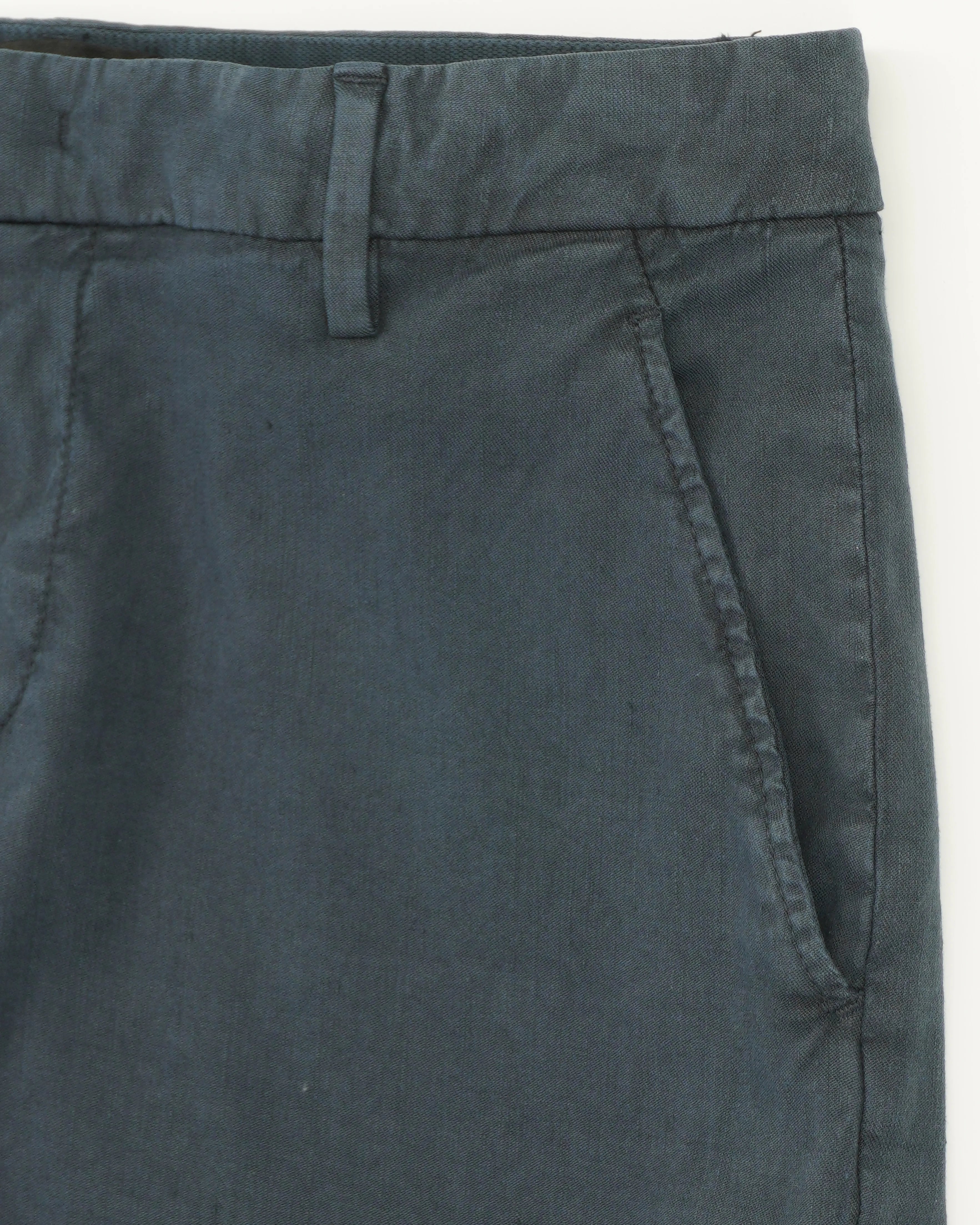 Dondup Spiritissimo Linen Blend Stretch Navy