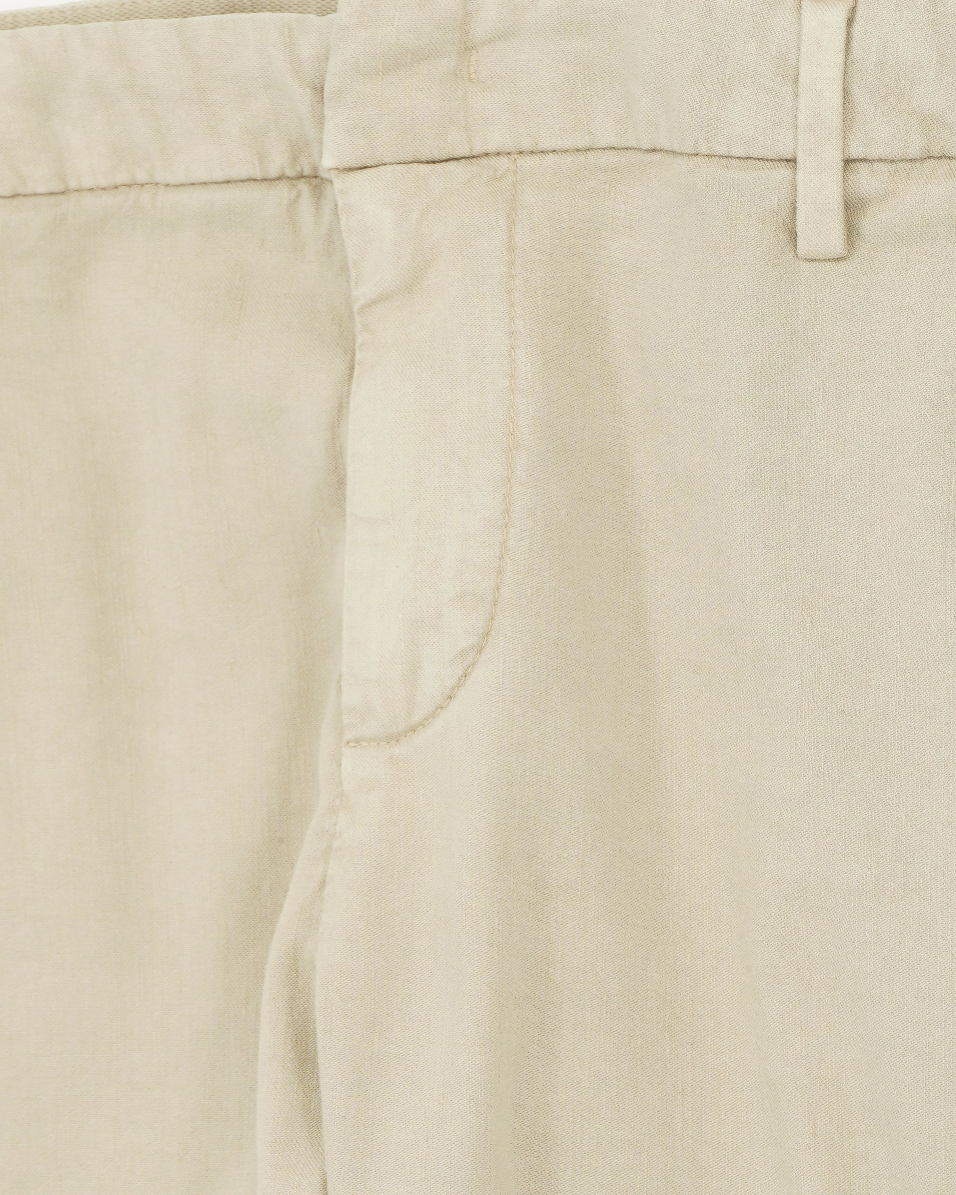 Dondup Spiritissimo Linen Blend Stretch Beige