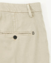 Dondup Spiritissimo Linen Blend Stretch Beige