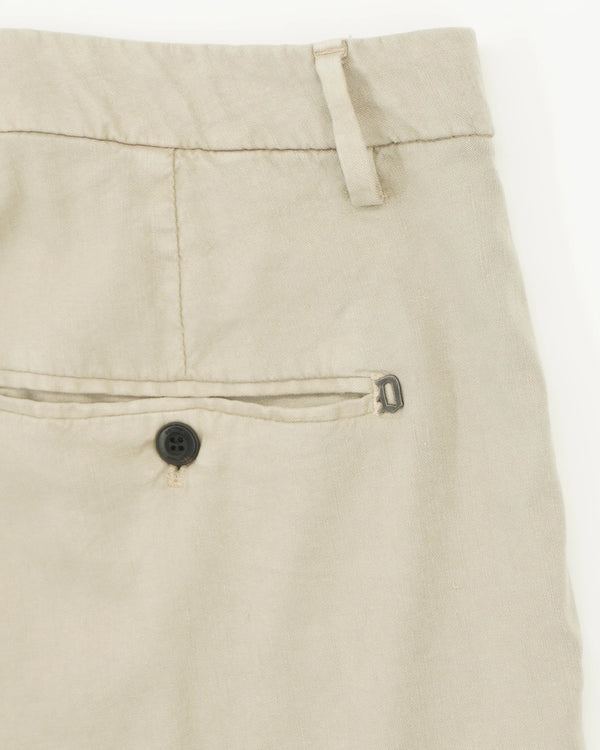 Dondup Spiritissimo Linen Blend Stretch Beige