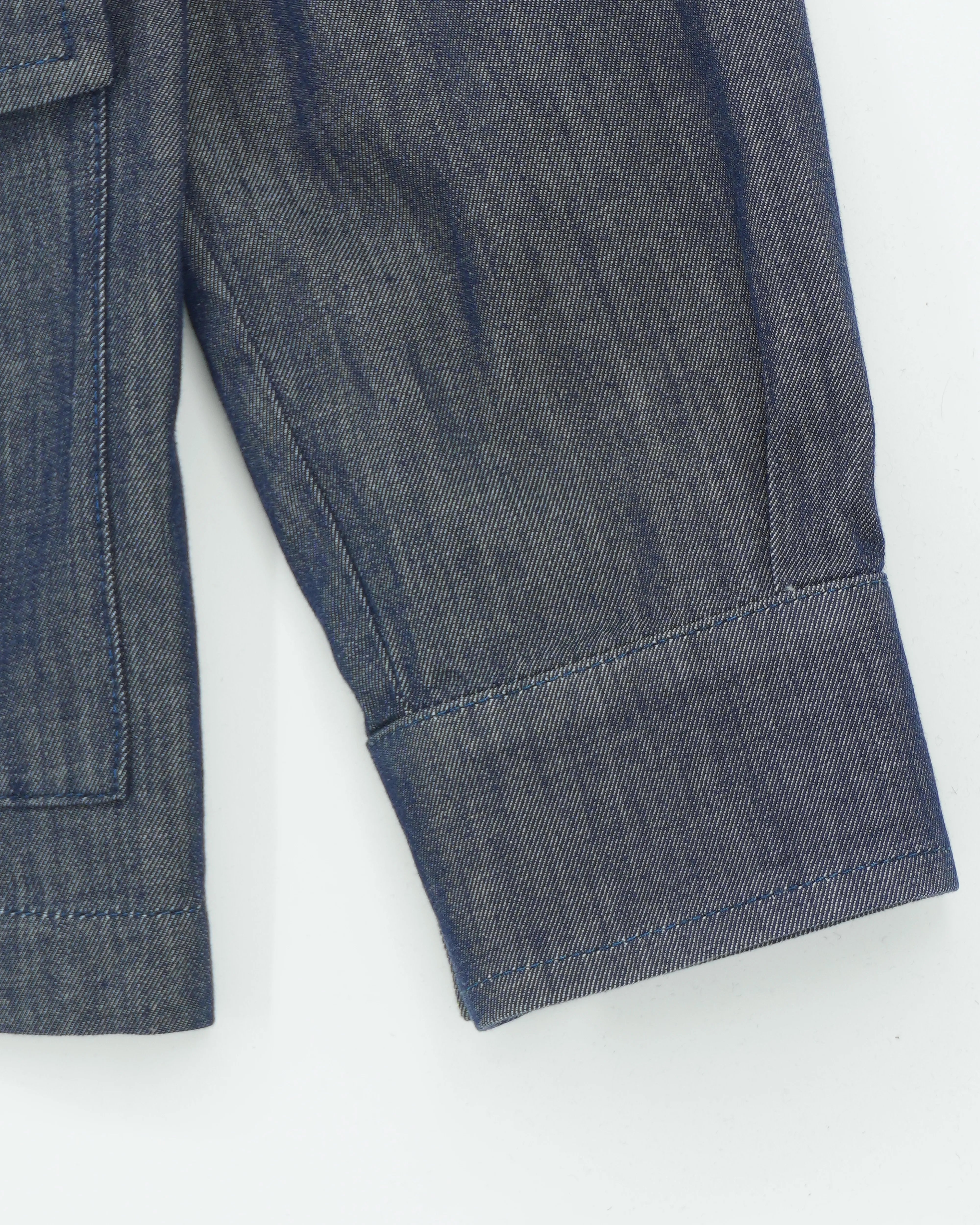 Gran Sasso Field Jacket Rinse Denim Dark Blue