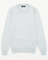 Gran Sasso Pullover Cotton Cashmere Light Blue