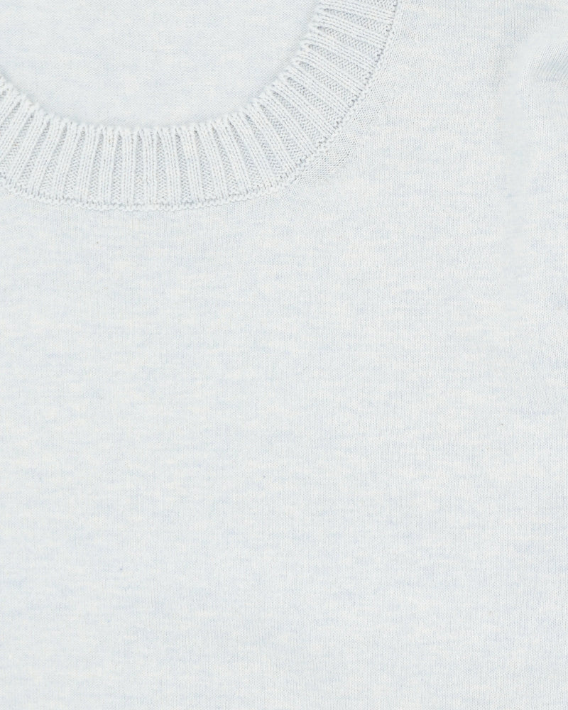 Gran Sasso Pullover Cotton Cashmere Light Blue