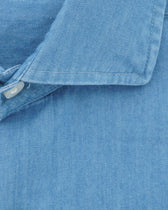 Sonrisa Shirt Washed Denim Medium Blue