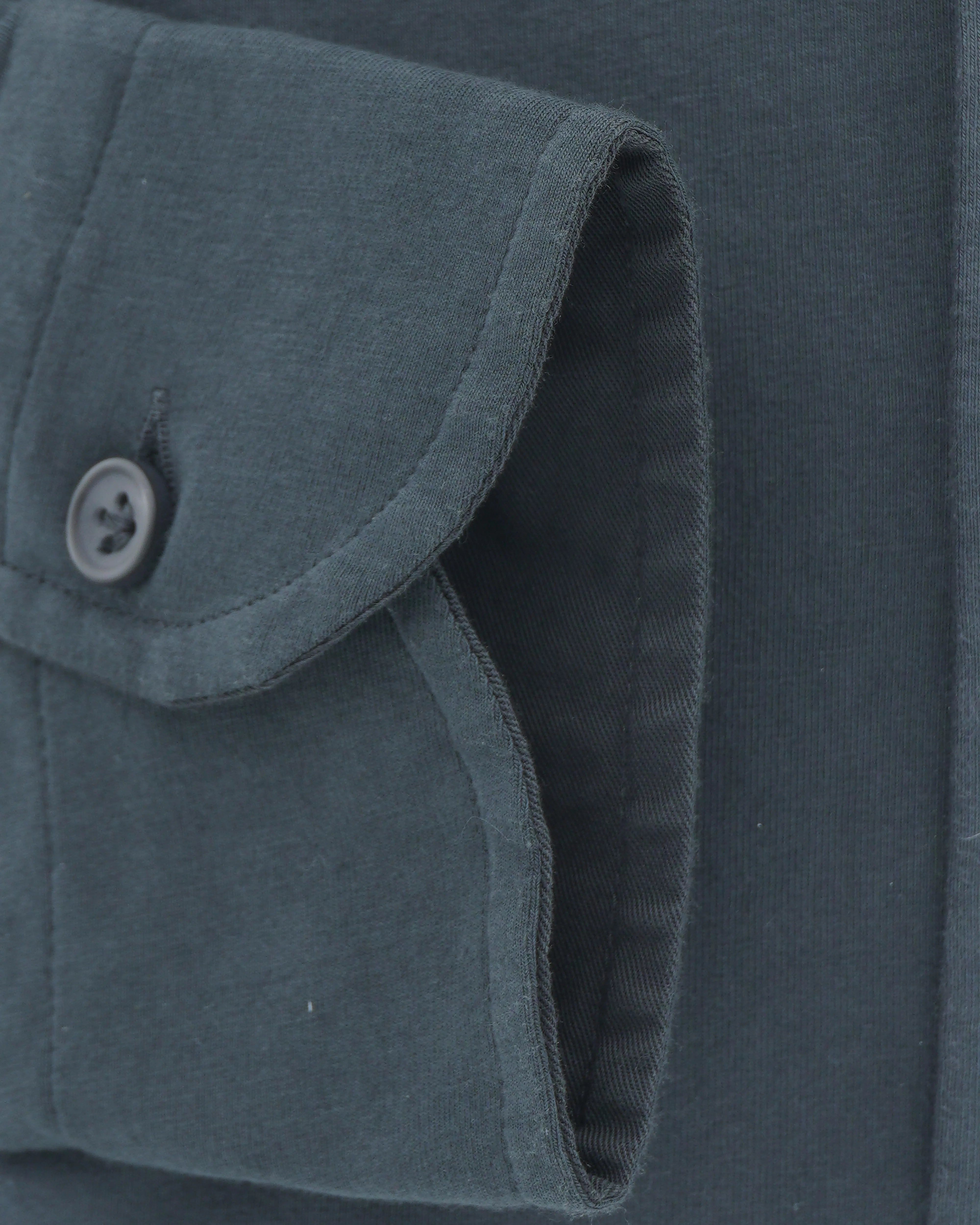 Sonrisa Shirt Washed Cotton Jersey Grey