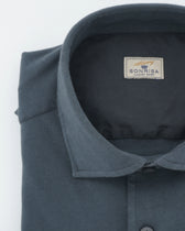 Sonrisa Shirt Washed Cotton Jersey Grey
