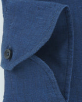 Xacus Shirt Pure Linen Regular Fit Navy