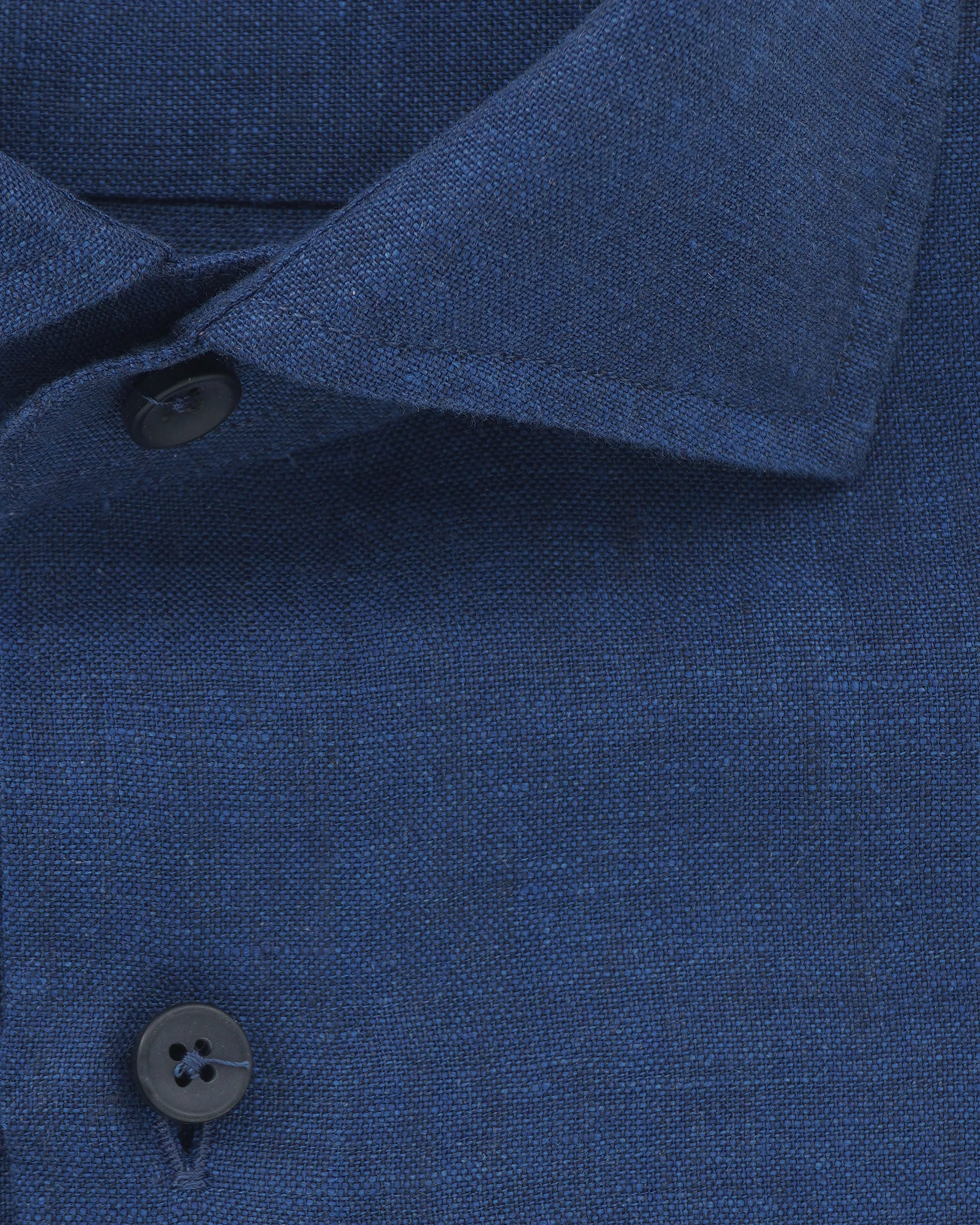 Xacus Shirt Pure Linen Slim Fit Navy