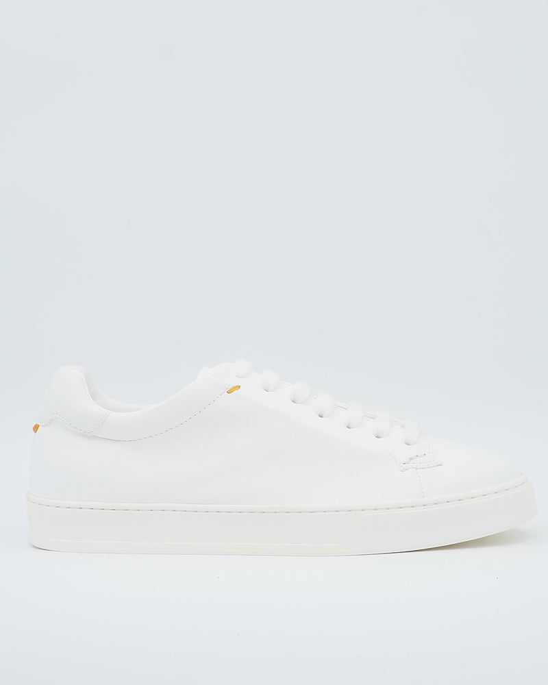 Doucals Sneaker Ultra Soft Lamb Nappa White