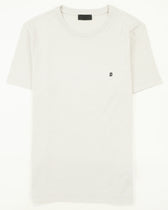 Dondup T-Shirt Washed Cotton Light Grey