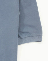 Sonrisa Polo Shirt Washed Cotton Medium Blue