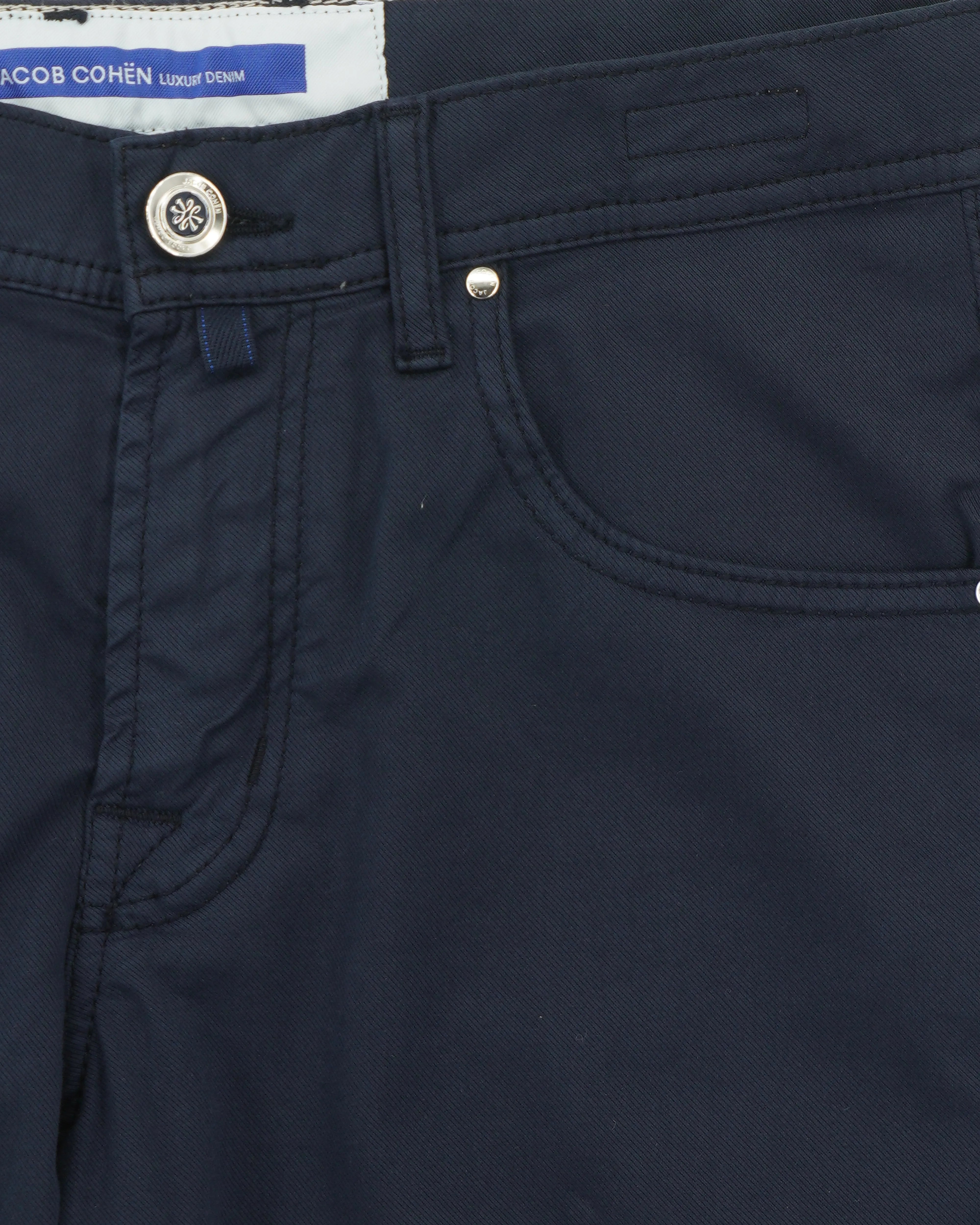 Jacob Cohen Shorts Nicolas Garment Dyed Navy