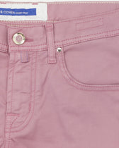 Jacob Cohen Shorts Nicolas Garment Dyed Washed Pink
