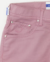 Jacob Cohen Shorts Nicolas Garment Dyed Washed Pink