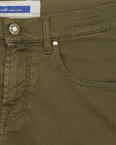 Jacob Cohen Shorts Nicolas Garment Dyed Green