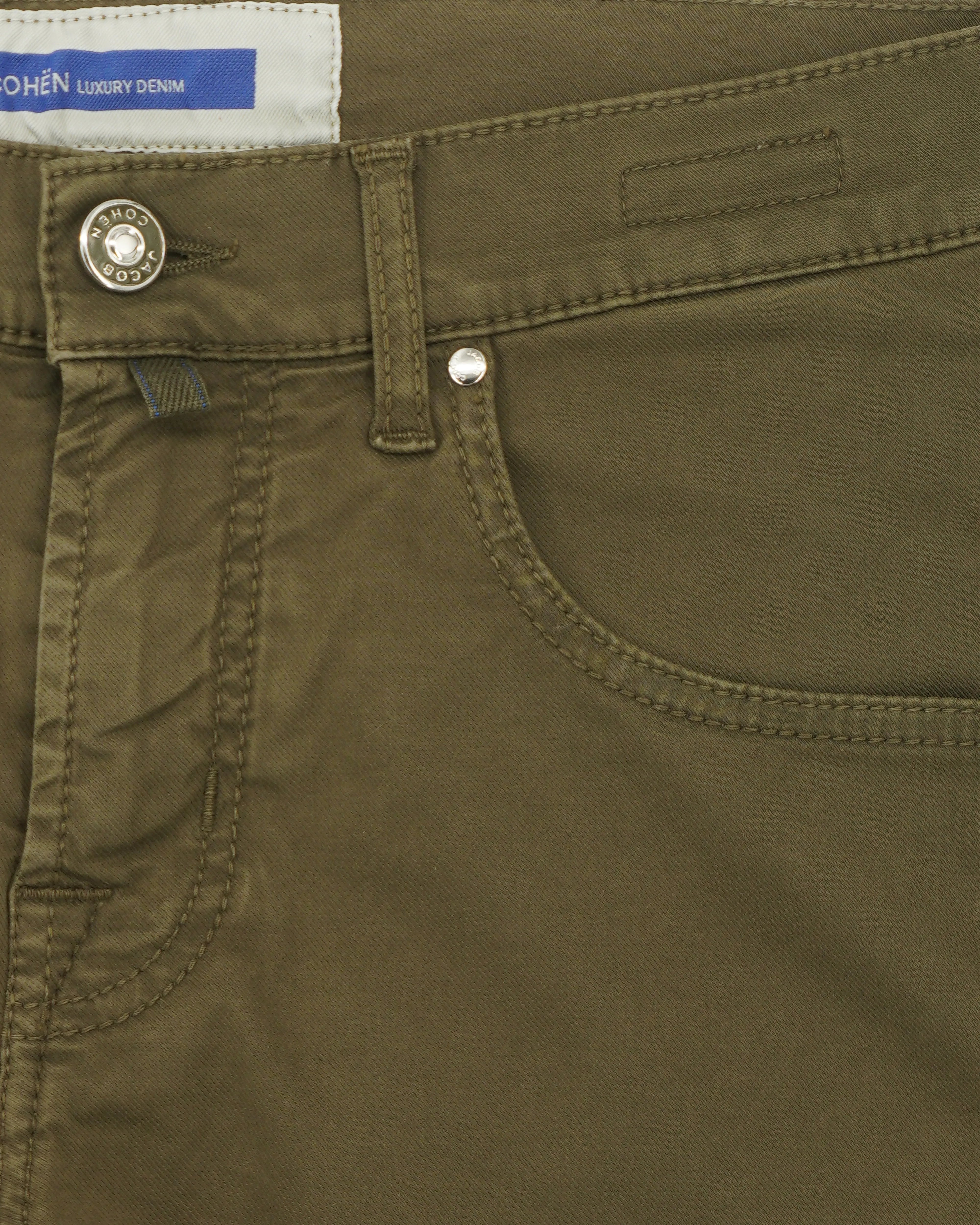 Jacob Cohen Shorts Nicolas Garment Dyed Green