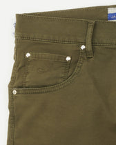 Jacob Cohen Shorts Nicolas Garment Dyed Green