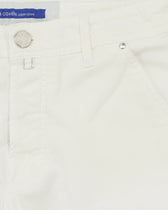 Jacob Cohen Shorts Lou Linen Chevron White