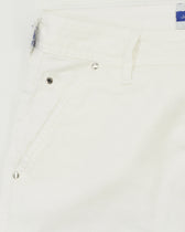 Jacob Cohen Shorts Lou Linen Chevron White