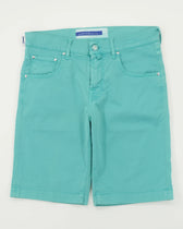 Jacob Cohen Shorts Nicolas Garment Dyed Turquoise