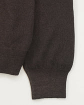 Gran Sasso Full Zip Pure Merino Brown