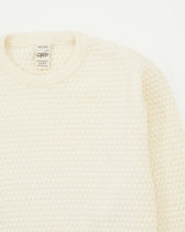 GRP Pullover Spotknit Pure Merino Cream