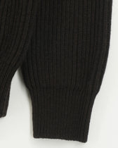GRP Full Zip Wool Cashmere Dark Brown