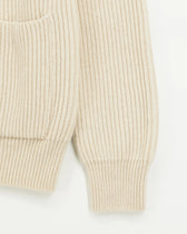 GRP Full Zip Wool Cashmere Beige