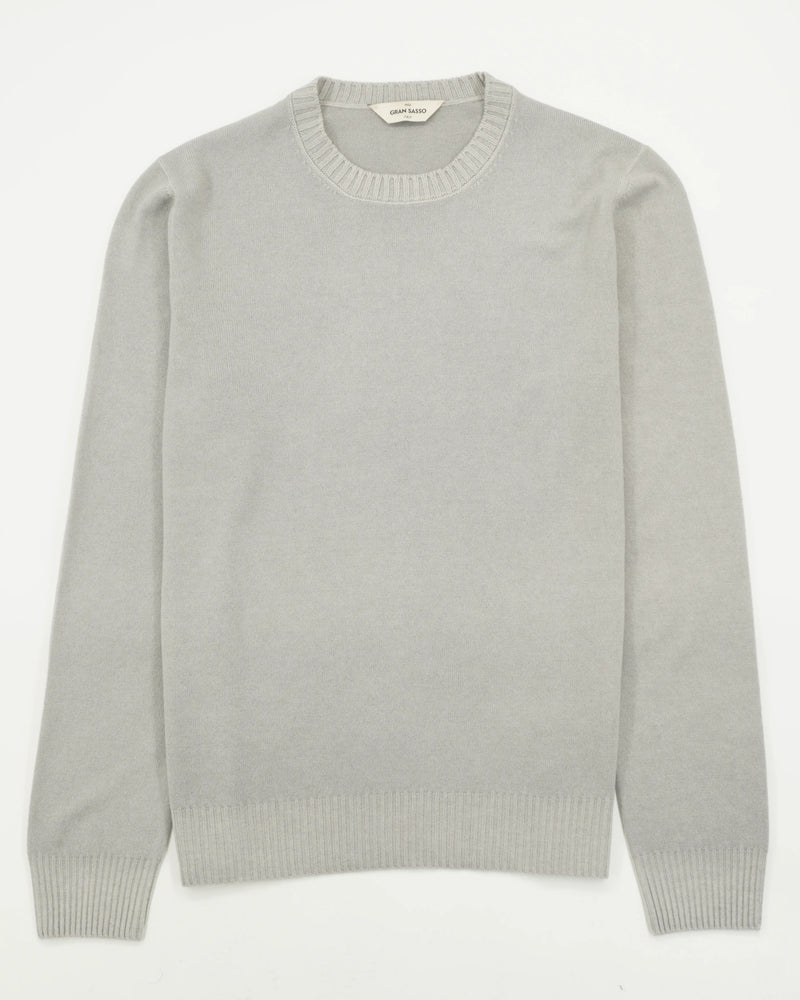 Gran Sasso Pullover Wool Cashmere Light Grey