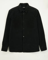 Dondup Overshirt Pure Cotton Corduroy Black