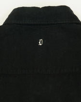 Dondup Overshirt Pure Cotton Corduroy Black