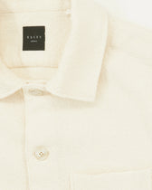Xacus Overshirt Boucle Cream White