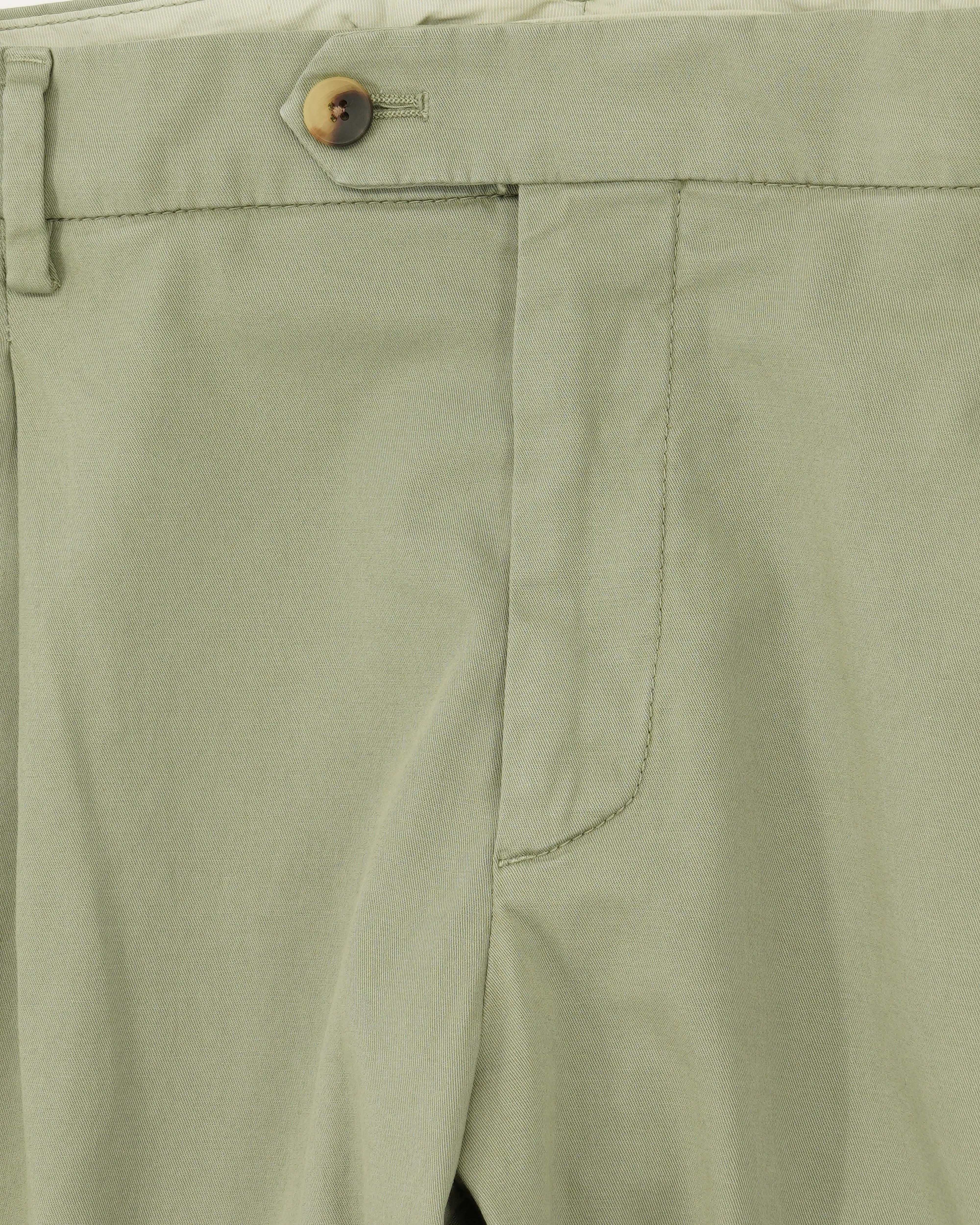 Lardini Trousers Garment Dyed Cotton Green