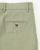 Lardini Trousers Garment Dyed Cotton Green