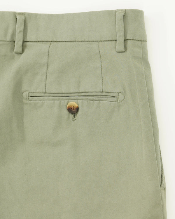 Lardini Trousers Garment Dyed Cotton Green