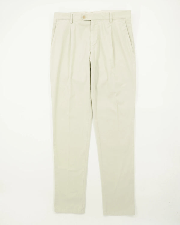 Lardini Trousers Garment Dyed Cotton Light Green