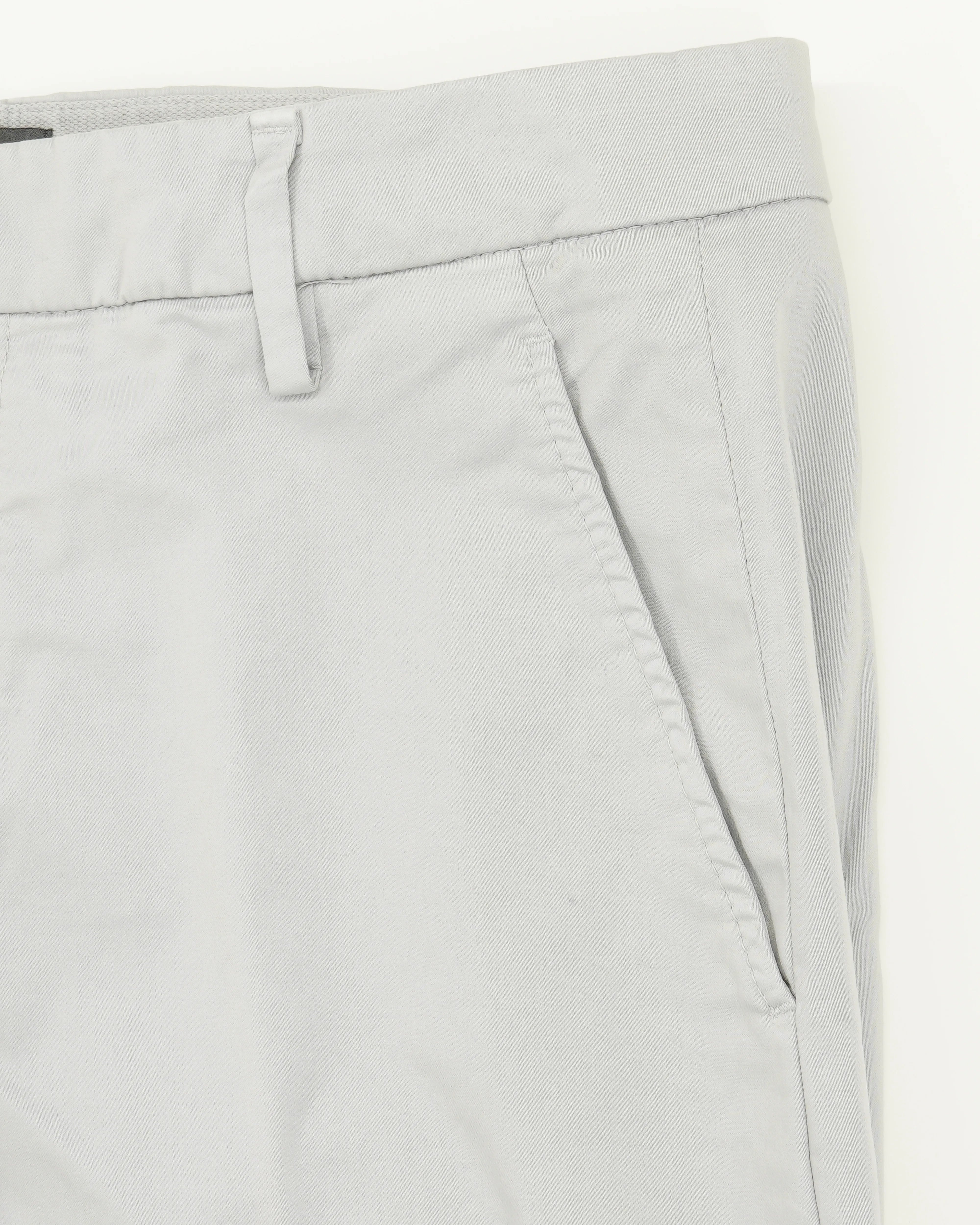 Dondup Gaubert Gabardine Stretch Light Grey