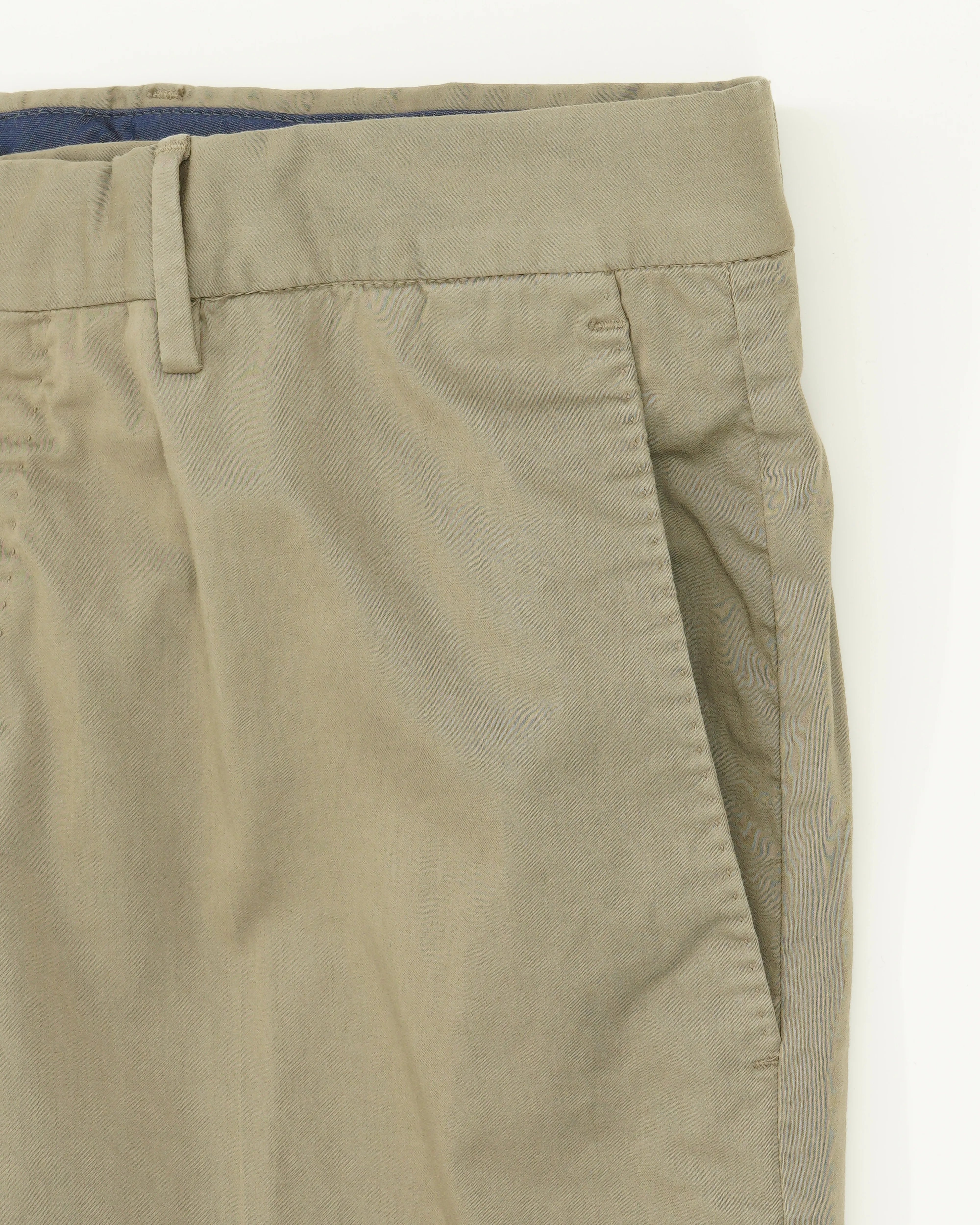 PT Torino Trousers Lightweight Cotton Stretch Dark Beige