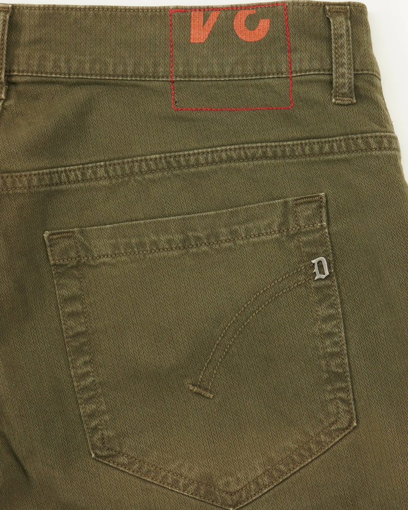 Dondup George Lightweight Cotton Stretch Green