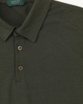 Zanone Polo Shirt Ice Cotton Dark Green