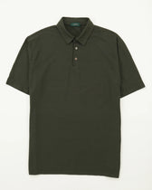 Zanone Polo Shirt Ice Cotton Dark Green