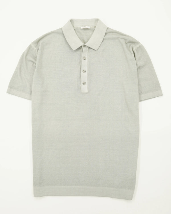 Fradi Polo Shirt Garment Dyed Sage