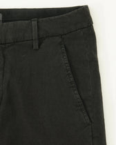 Dondup Gaubert Linen Blend Stretch Black