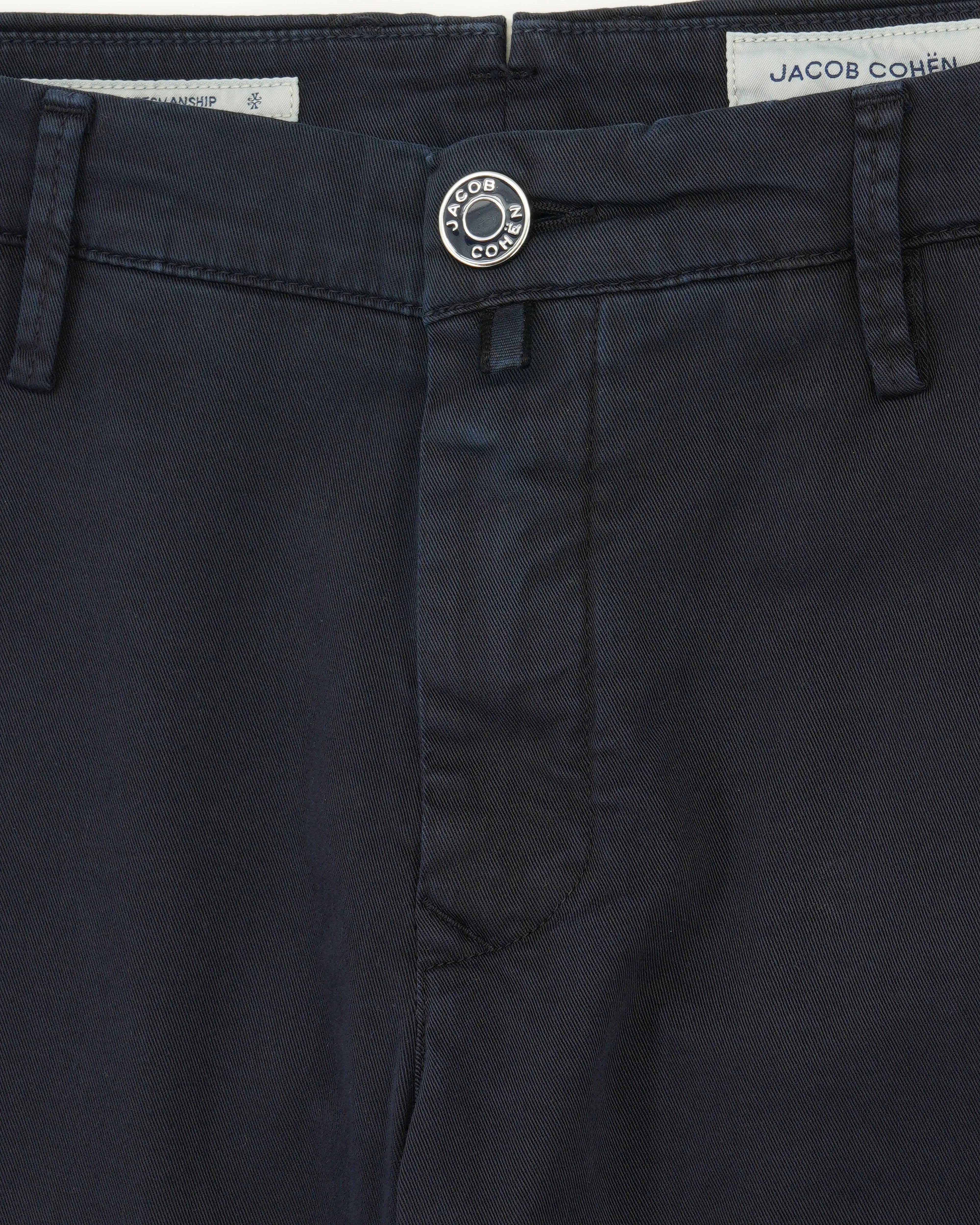Jacob Cohen Bobby Gabardine Stretch Navy
