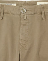 Jacob Cohen Bobby Gabardine Stretch Dark Beige