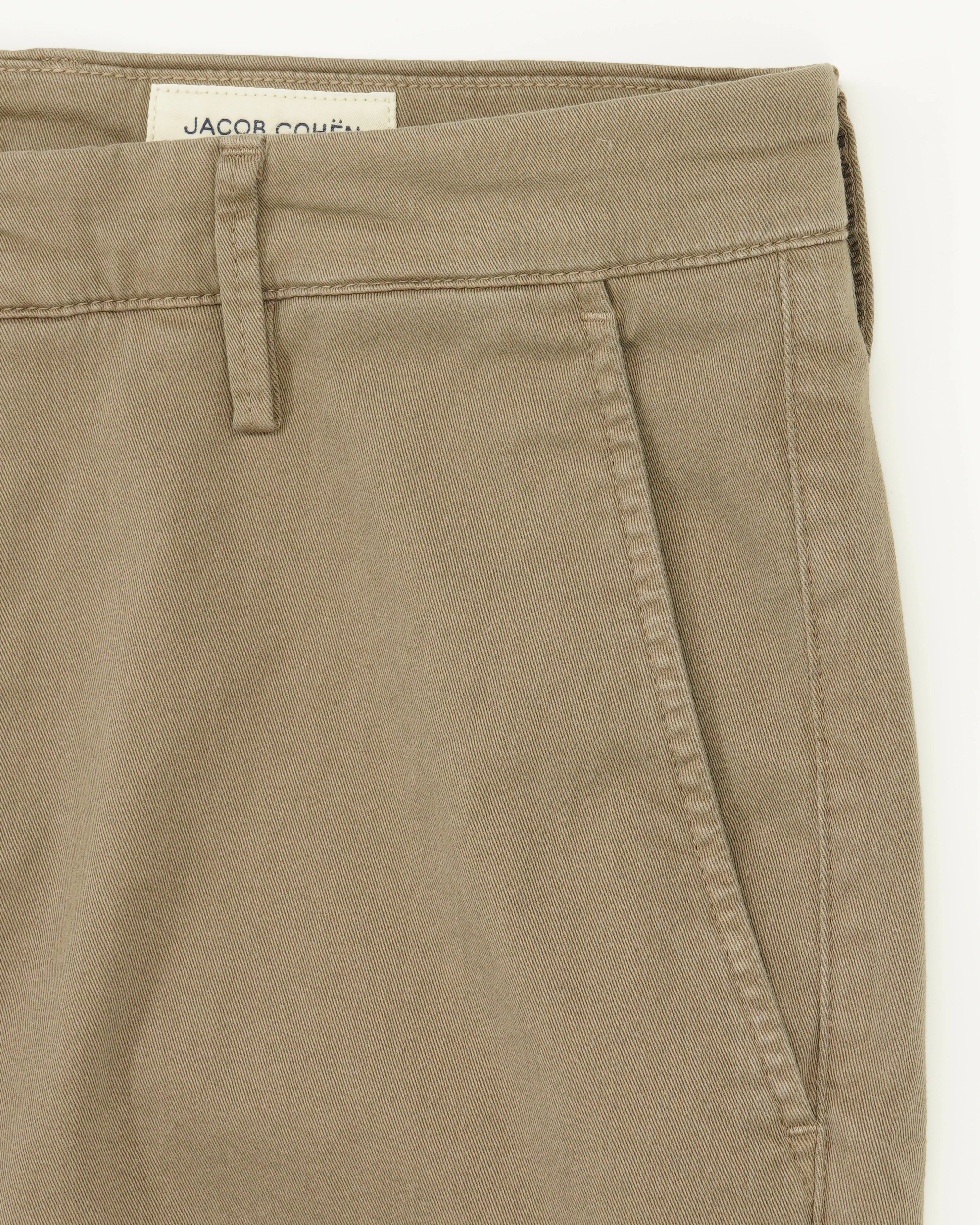 Jacob Cohen Bobby Gabardine Stretch Dark Beige